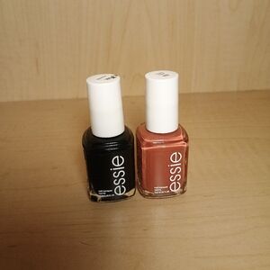 Essie Nail Polish Set Of 2 Rocky Rose 603, Licorice 720